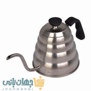 کتل استیل ۱ لیتری دسته پلاستیکی برند یونیک لایف