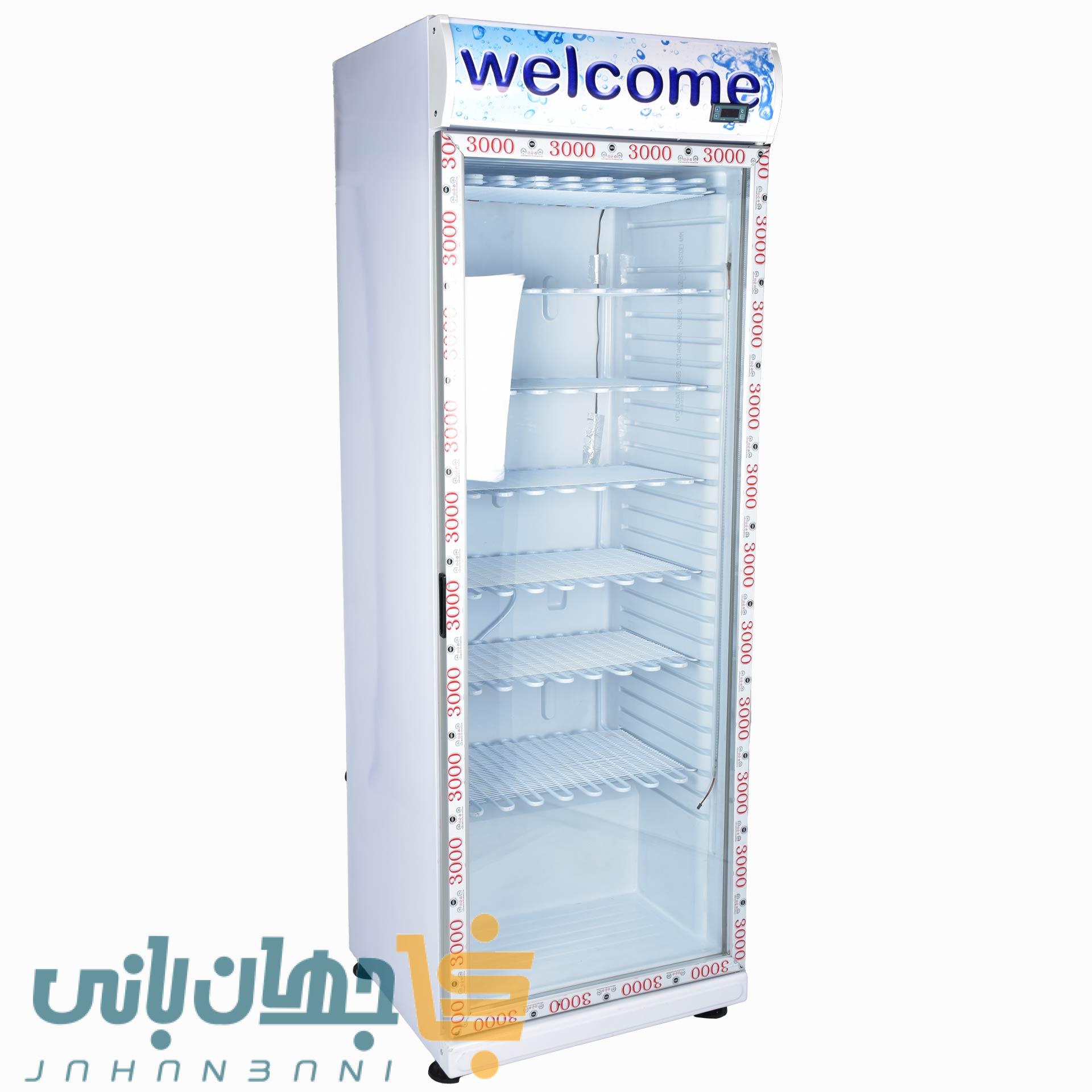 فریزر تک درب ایستاده طرح ولکام برند جهان بانی - Image 2