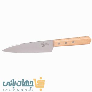 چاقو پرشین راسته شماره سه دسته چوبی