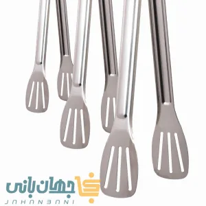 انبر استیل شیاردار