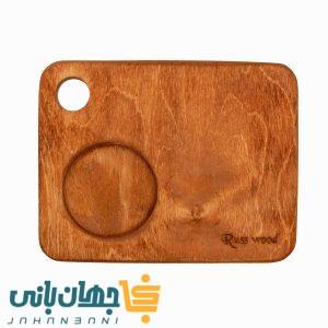 تخته سرو چوبی مستطیلی راسوود