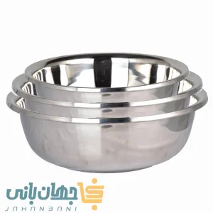 لگن استیل گلدار در 7 سایز