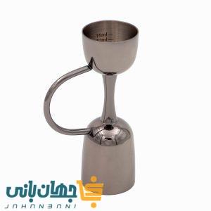 جیجر دودی دستهدار استیل