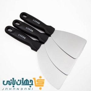 کاردک دسته پلاستیک بست در ۴ سایز