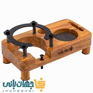 استند پرتافیلتر چوبی 4 خانه سایز 51 و 58 جهان بانی