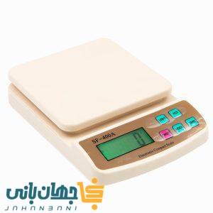 ترازو آشپزخانه سفید مدل SF400